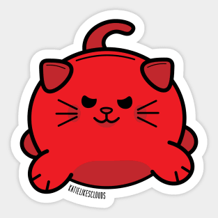 Bad Kitty Sticker